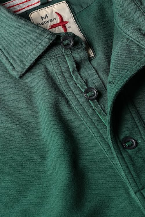 laydown detail image of Pique Slot Polo