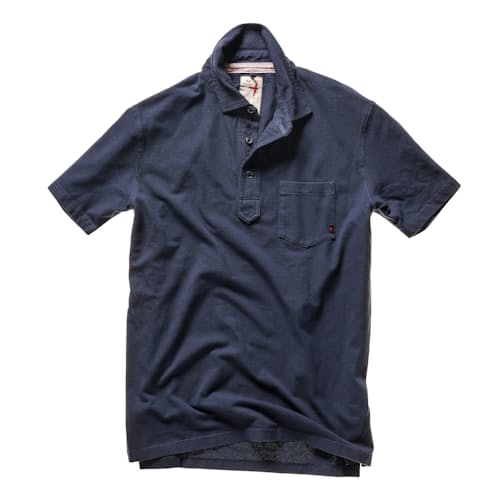 laydown image of Pique Slot Polo