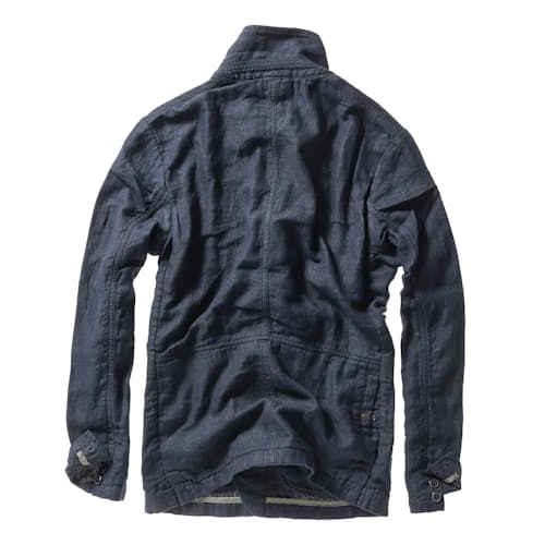 laydown image of Tropical Trap Linen Blazer