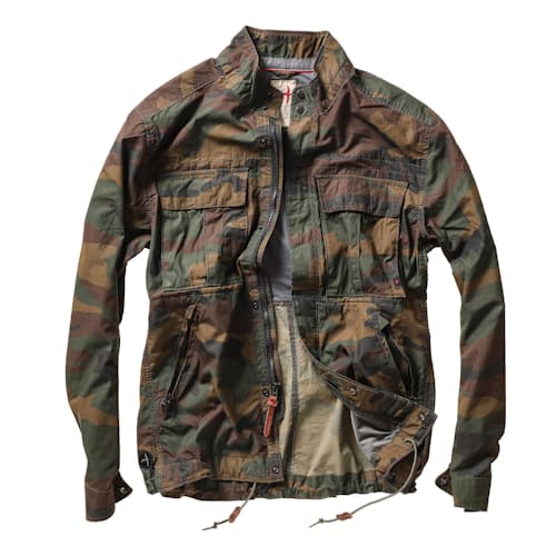 laydown image of Sailcloth Tanker Jacket