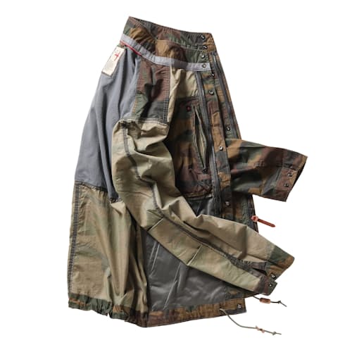 laydown image of Sailcloth Tanker Jacket