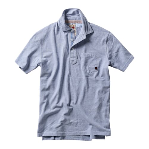 laydown image of Fineline Jersey Polo