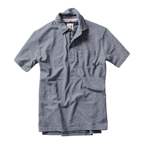 laydown image of Fineline Jersey Polo