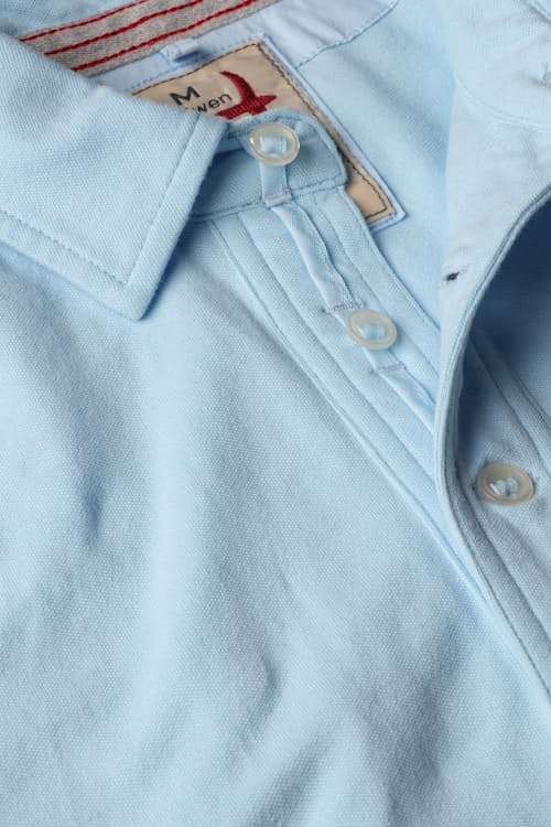 laydown detail image of Pique Slot Polo