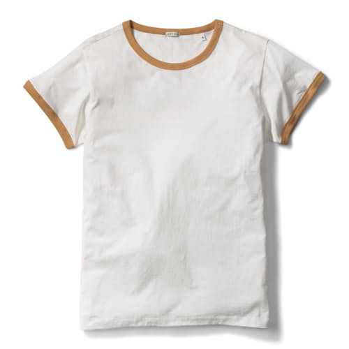 laydown image of Tubular Ringer T-Shirt