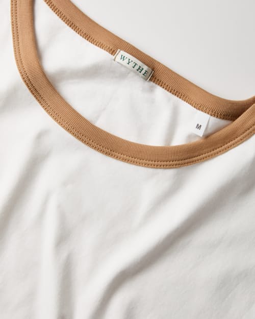 laydown detail image of Tubular Ringer T-Shirt