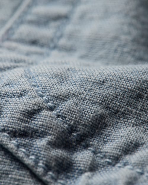 laydown detail image of Embroidered Chambray Workshirt