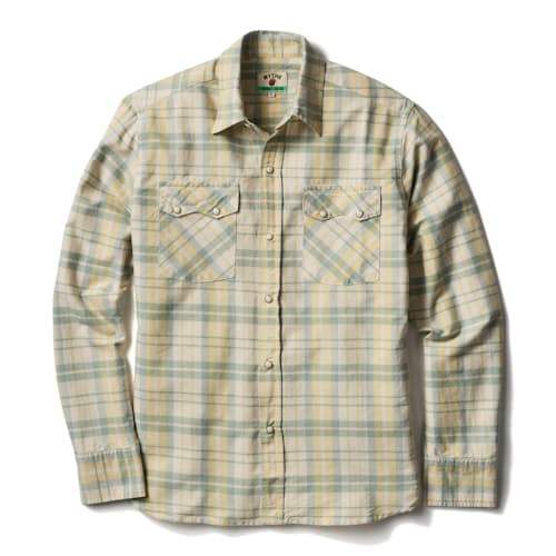 laydown image of Sawtooth Pearlsnap Oxford Shirt