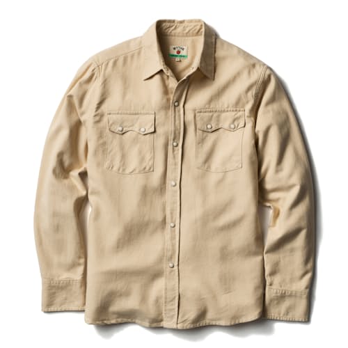 laydown image of Sawtooth Pearlsnap Shirt