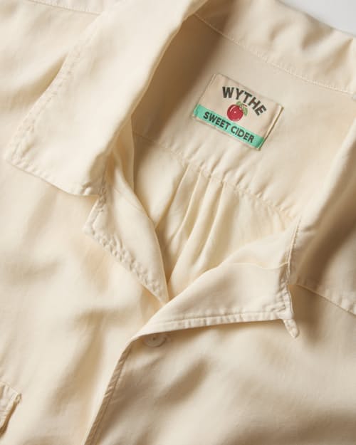 laydown detail image of Tencel Patio Camp Collar Shirt