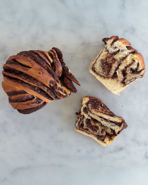 lifestyle image of Chocolate Babka Making Kit