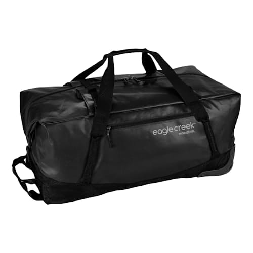 laydown image of Migrate Wheeled Duffel 110L
