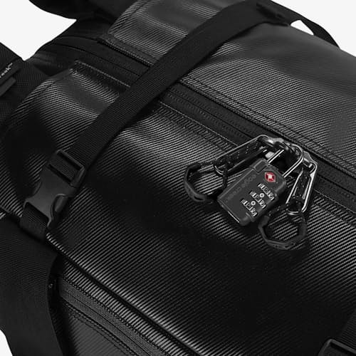 laydown detail image of Migrate Wheeled Duffel 130L