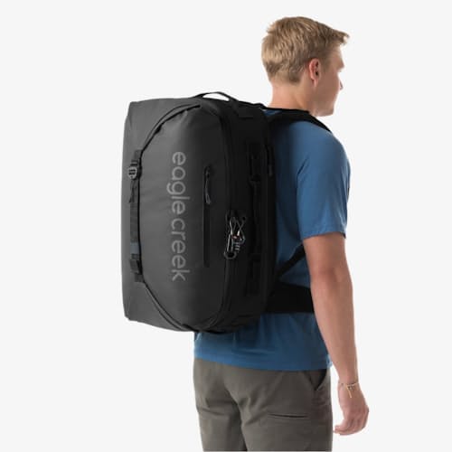 on model image of Tour Travel Pack 40L