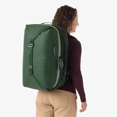 on model image of Tour Travel Pack 40L