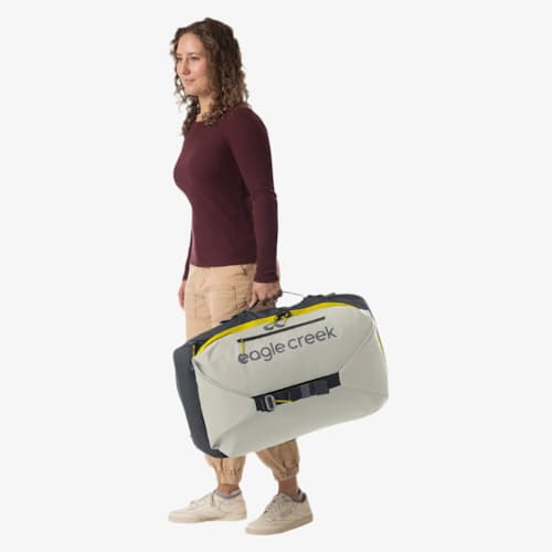 on model image of Tour Travel Pack 55L
