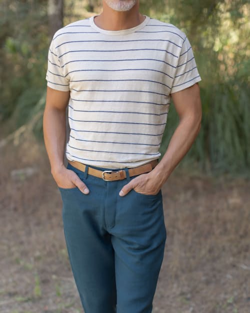 lifestyle image of Sun Linen T-Shirt