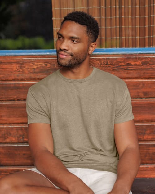 lifestyle image of Sun Linen T-Shirt