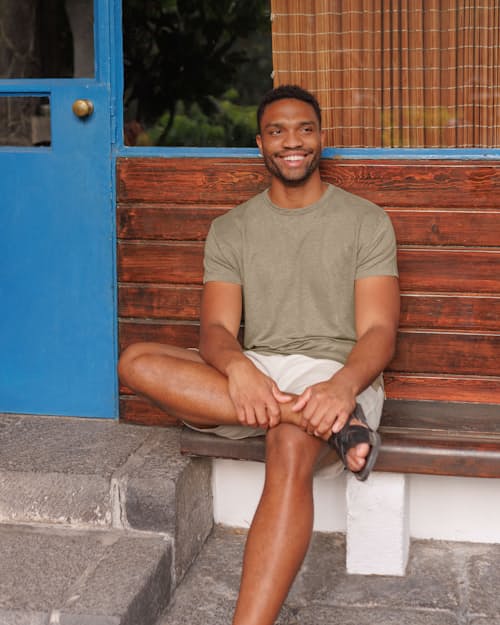 lifestyle image of Sun Linen T-Shirt