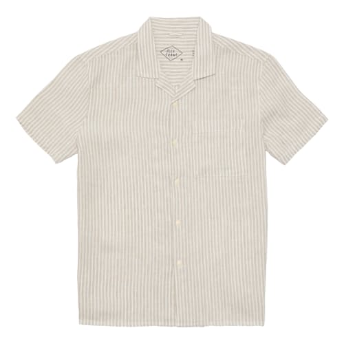 laydown image of Linen Camp Shirt