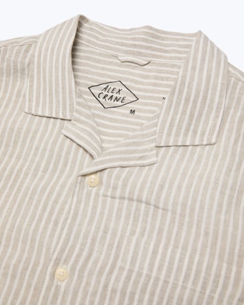 laydown detail image of Linen Camp Shirt