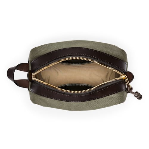 laydown image of Rugged Twill Travel Kit