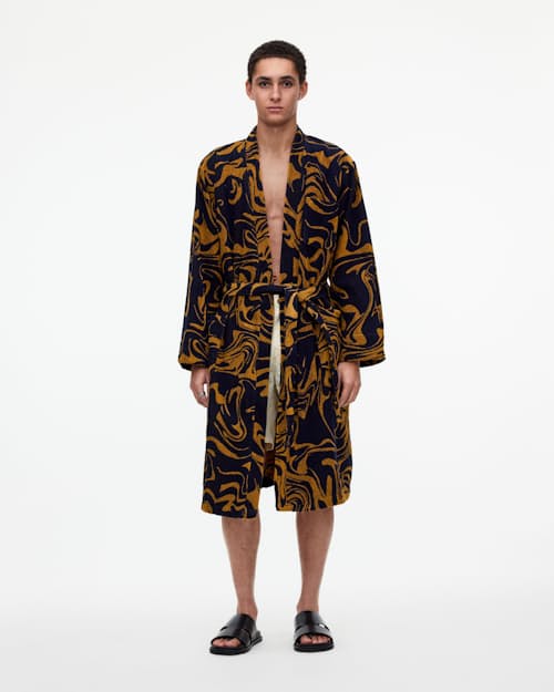 on model image of Marble Robe