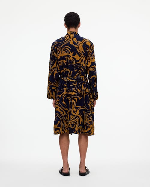 on model image of Marble Robe