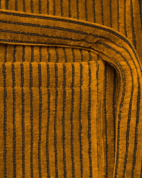 laydown detail image of Santiago Striped Velour Long Robe