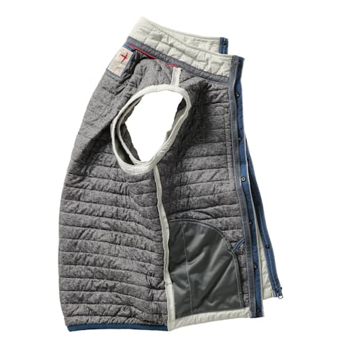 laydown image of Windzip Vest