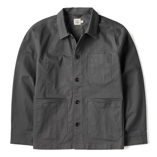 laydown image of Classic Chore Coat