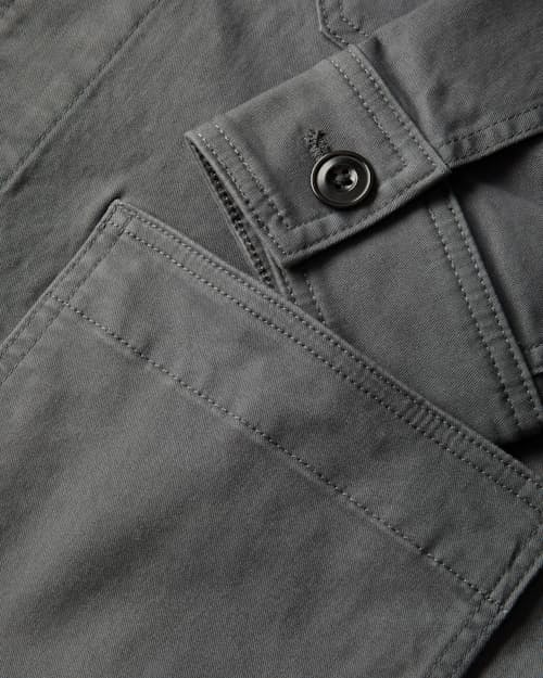 laydown detail image of Classic Chore Coat