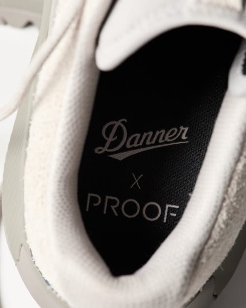 laydown detail image of Proof x Danner MTN45 Low