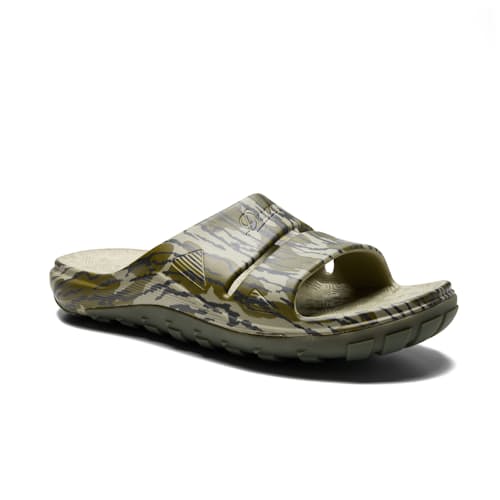 laydown image of Huckberry x Danner Shelter Cove Slide