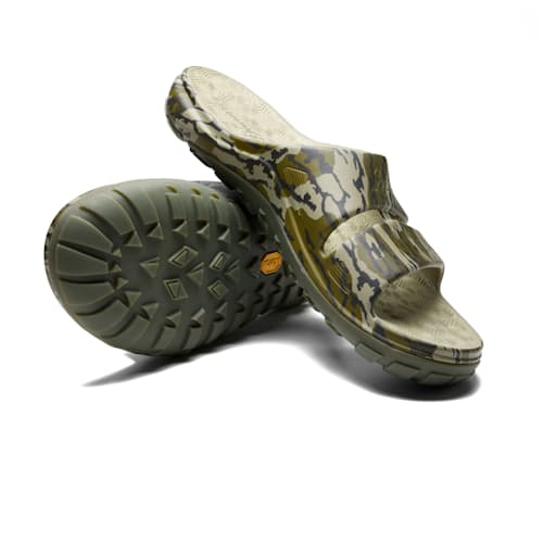 laydown image of Huckberry x Danner Shelter Cove Slide