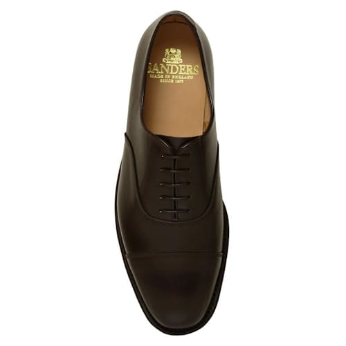 laydown image of Vardy Cap Toe Oxford
