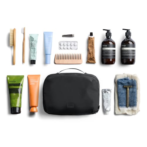 laydown image of Hanging Toiletry Kit Plus