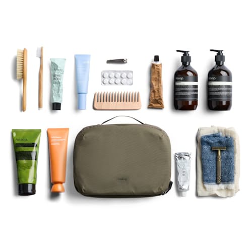 laydown image of Hanging Toiletry Kit Plus