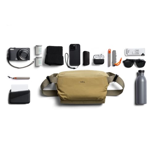 laydown image of Venture Ready Sling 9L