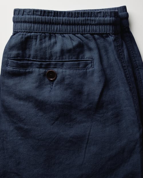 laydown detail image of Drawstring Canoe Short - 7"