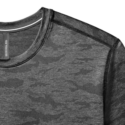 laydown detail image of Camo Knit T-Shirt