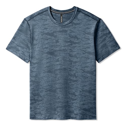 laydown image of Camo Knit T-Shirt