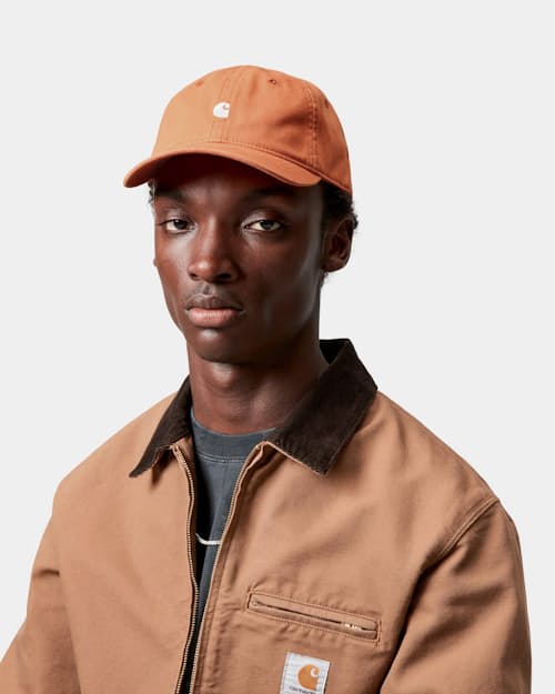 on model image of Madison Logo Cap