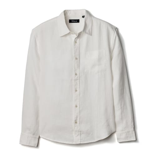 laydown image of Isles Linen Shirt