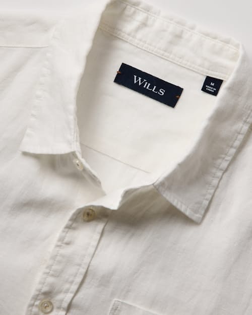 laydown detail image of Isles Linen Shirt