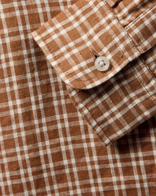 laydown detail image of Isles Linen Shirt