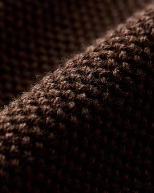laydown detail image of Garment Dyed Cotton Crewneck Sweater