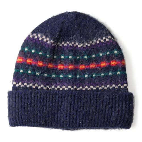 laydown image of Fair Isle Beanie
