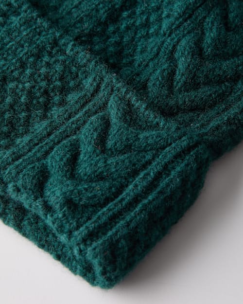 laydown detail image of Cable Beanie