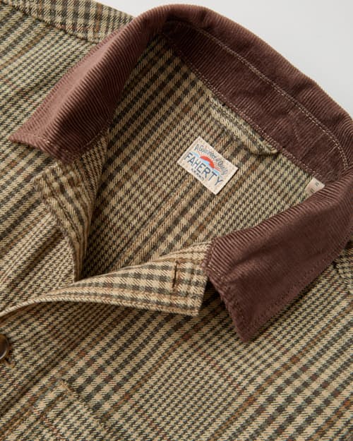 laydown detail image of Women's High Ridge Twill Studio Jacket